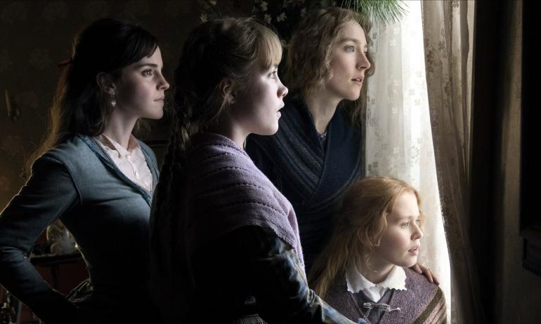The March sisters … Emma Watson, Florence Pugh, Saoirse Ronan and Eliza Scanlen in Little Women. Photograph: Allstar/Columbia Pictures